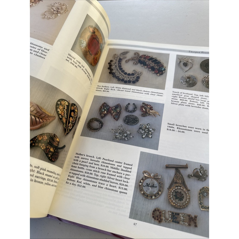 Unsigned Beauties of Costume Jewelry Identification Values book HARDBACK - Picture 5 of 7